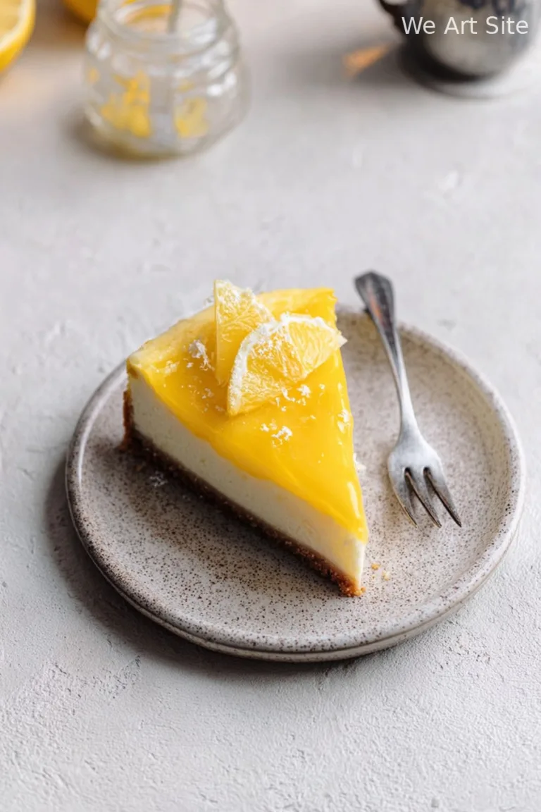Lemon Curd Cheesecake