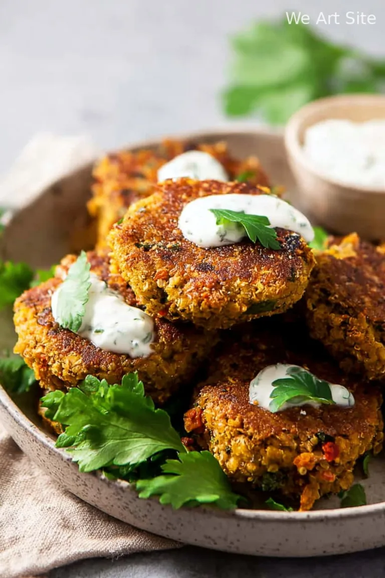 Mediterranean Chickpea Patties (Vegan and Gluten Free)