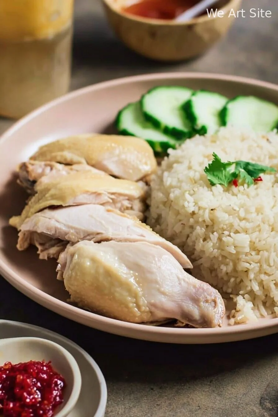 One Pot Hainanese Chicken and Rice