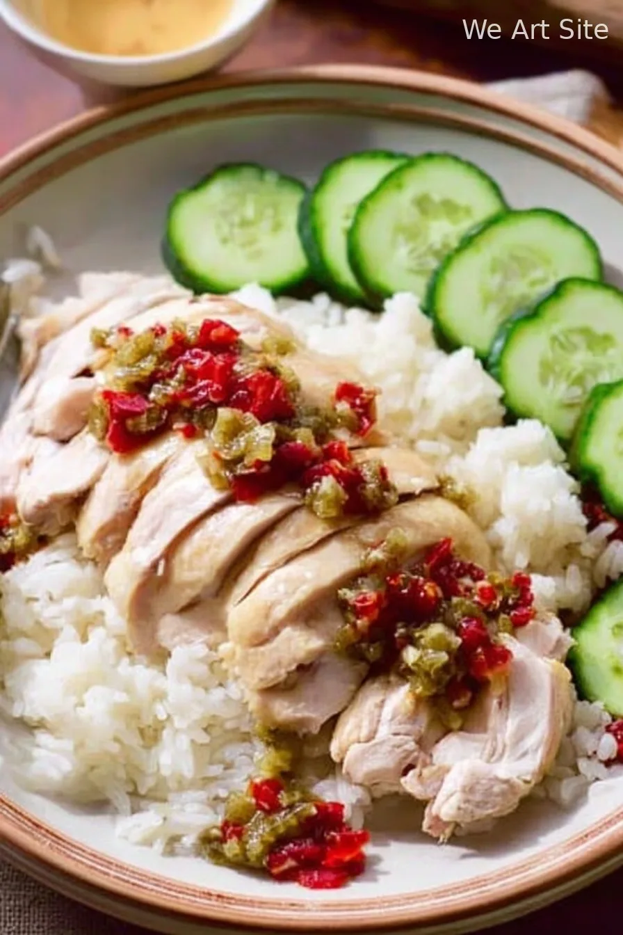 One Pot Hainanese Chicken and Rice