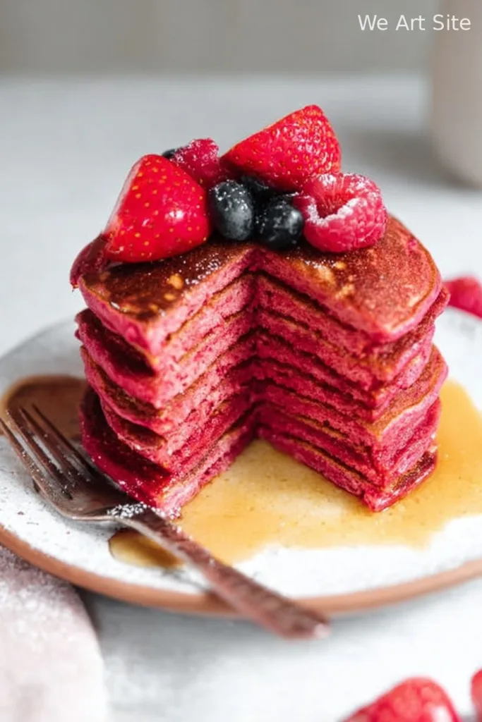 Pink Pancakes