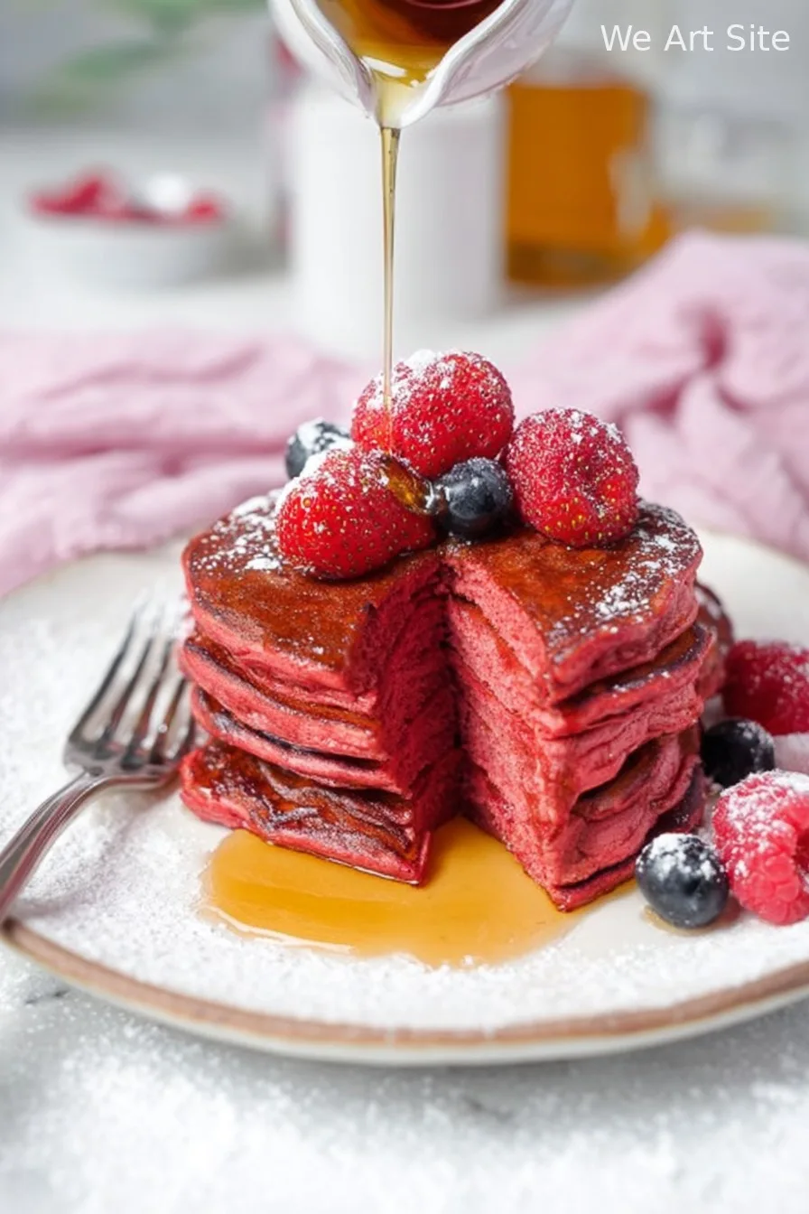 Pink Pancakes