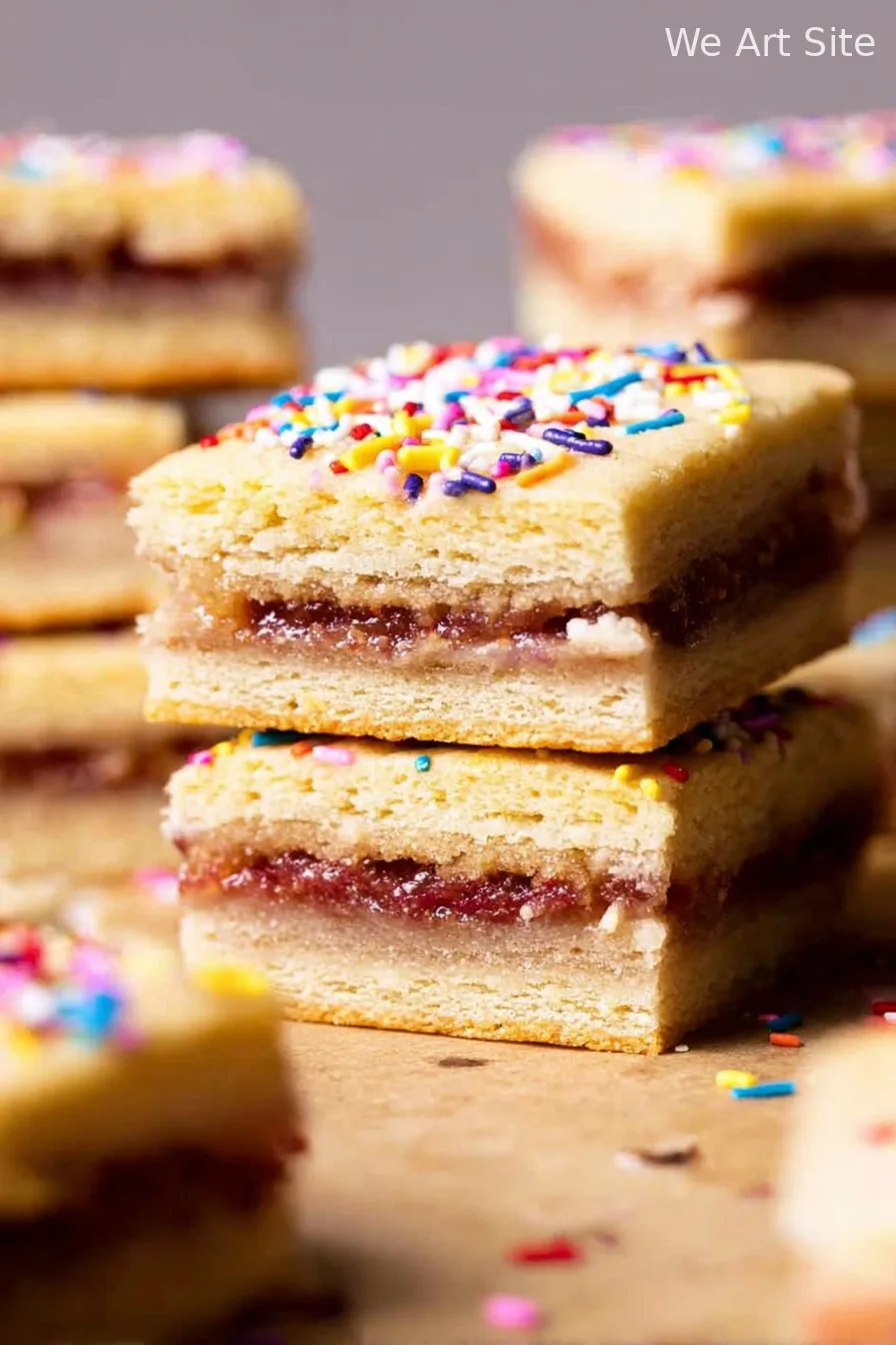 Pop Tart Cookie Bars
