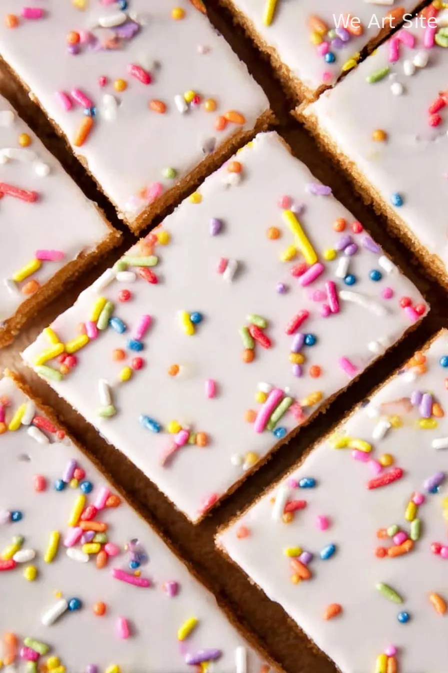 Pop Tart Cookie Bars