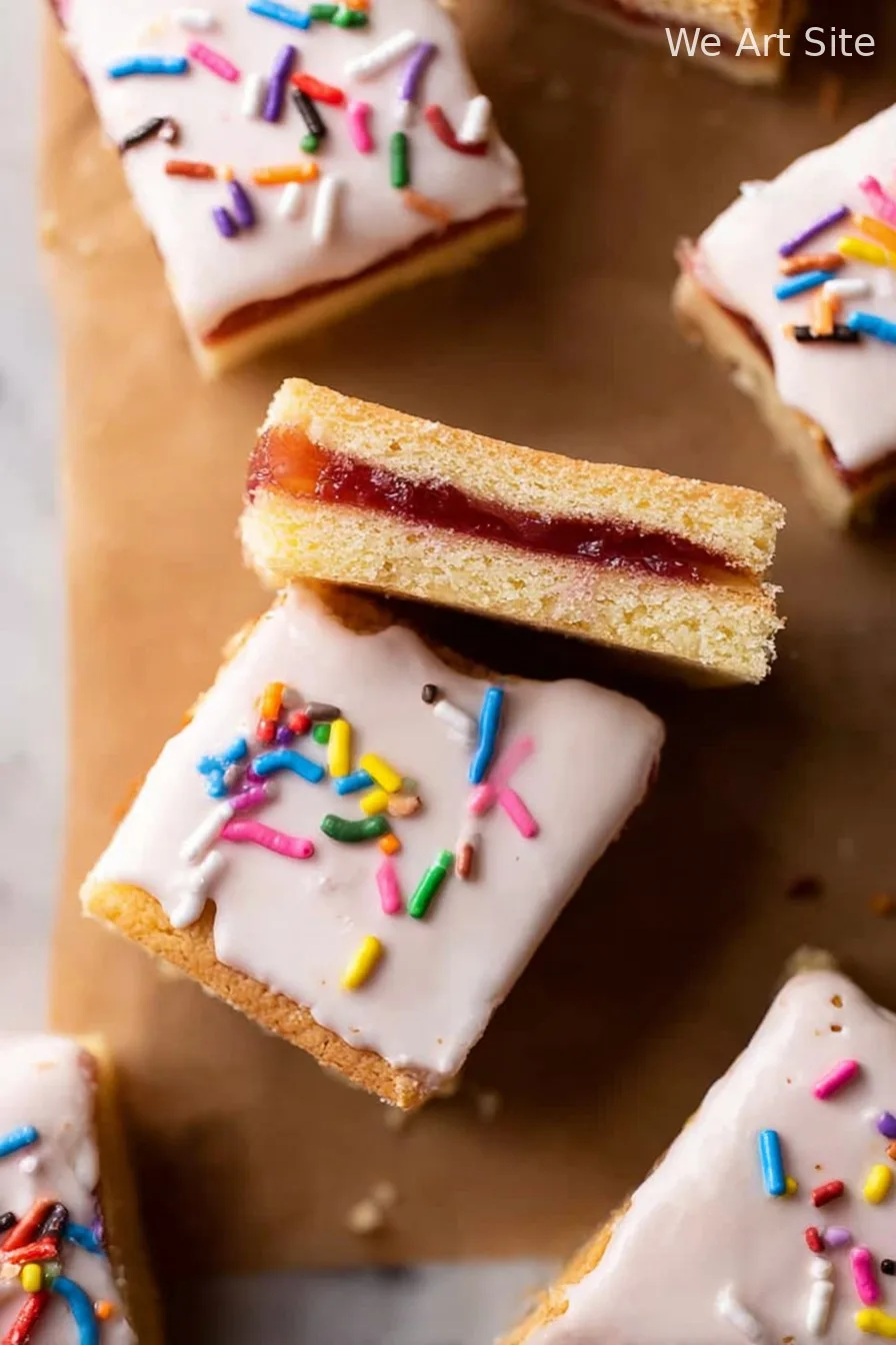 Pop Tart Cookie Bars