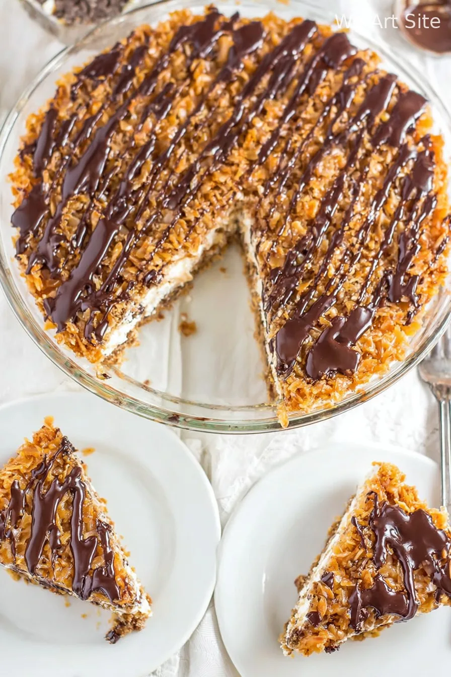 Samoas Cookie Pie