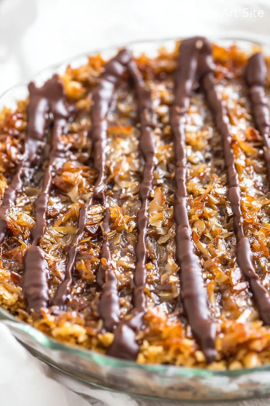 Samoas Cookie Pie