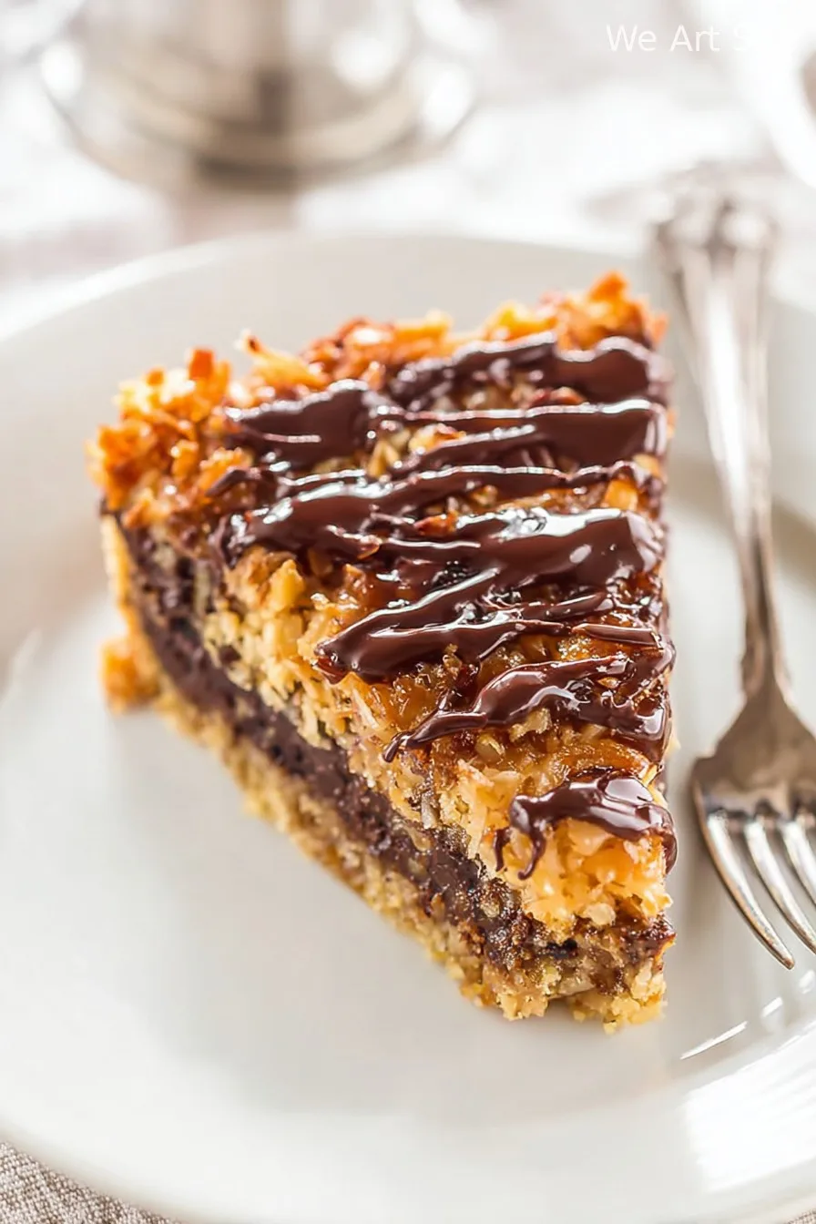 Samoas Cookie Pie