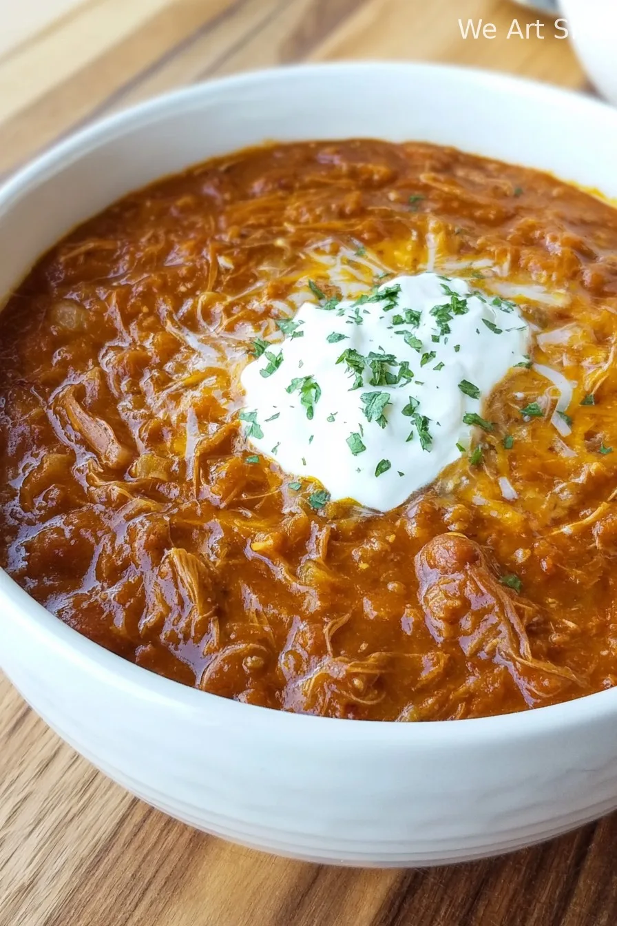 Slow Cooker Pork Roast Chili