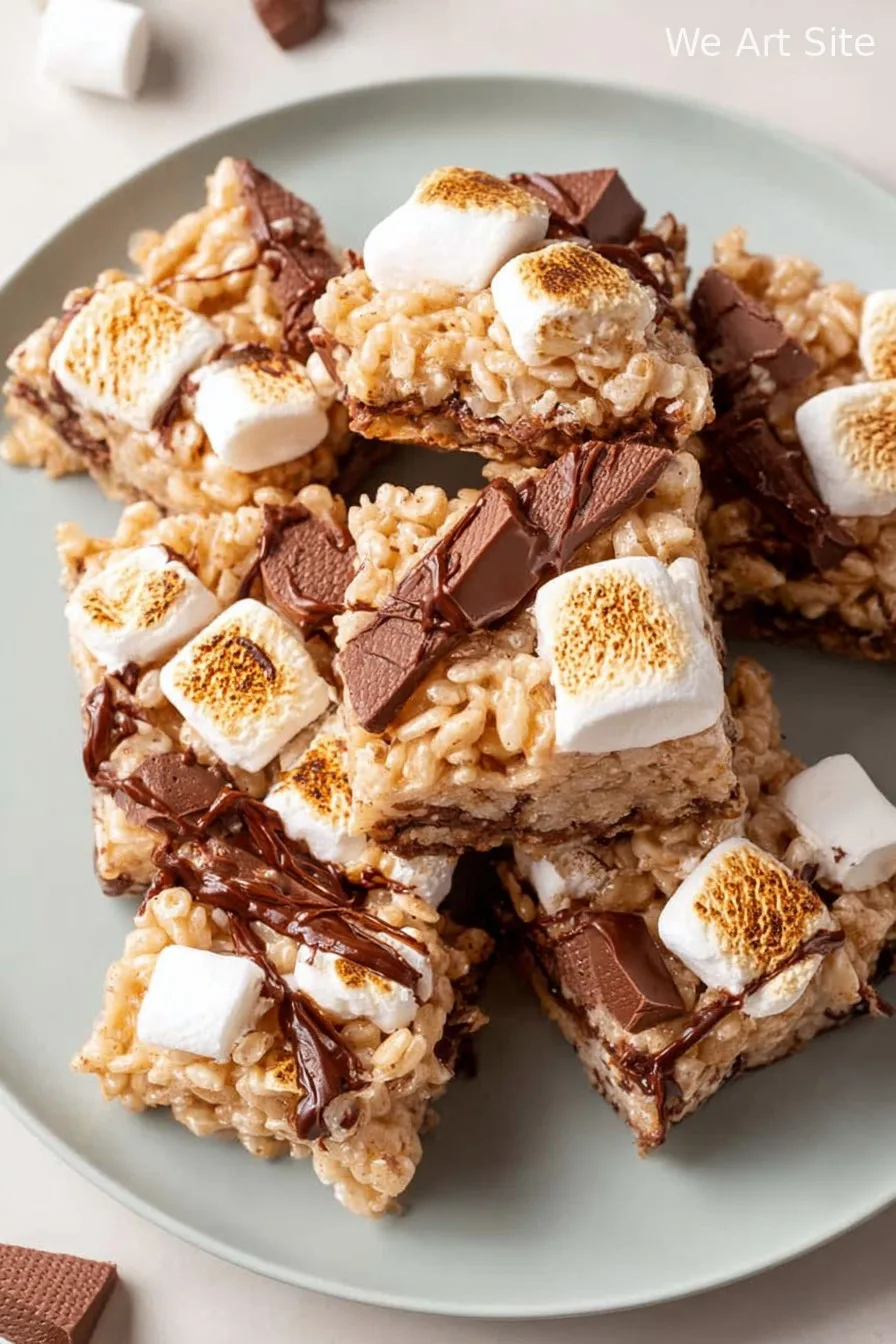 S’mores Rice Krispies Treats