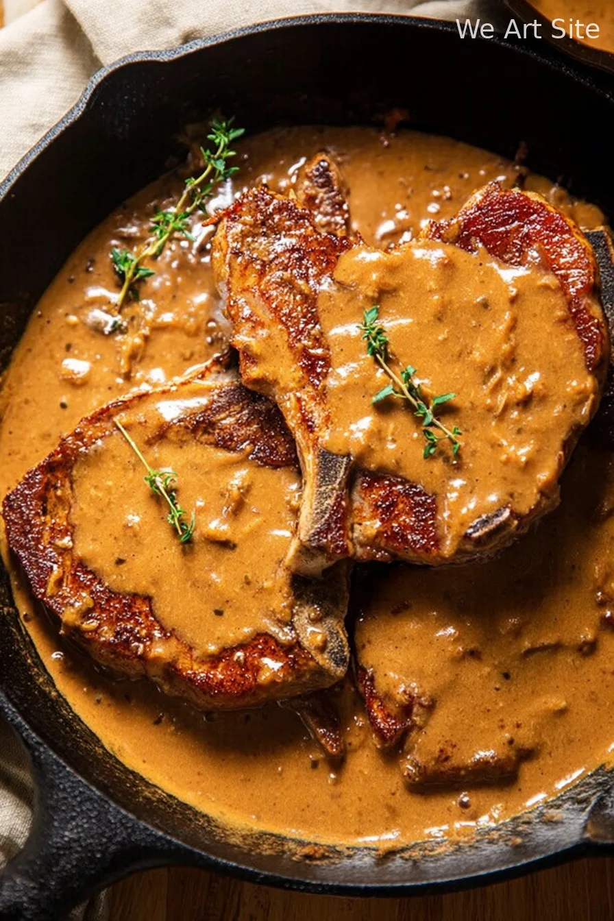 Southern Smothered Pork Chops