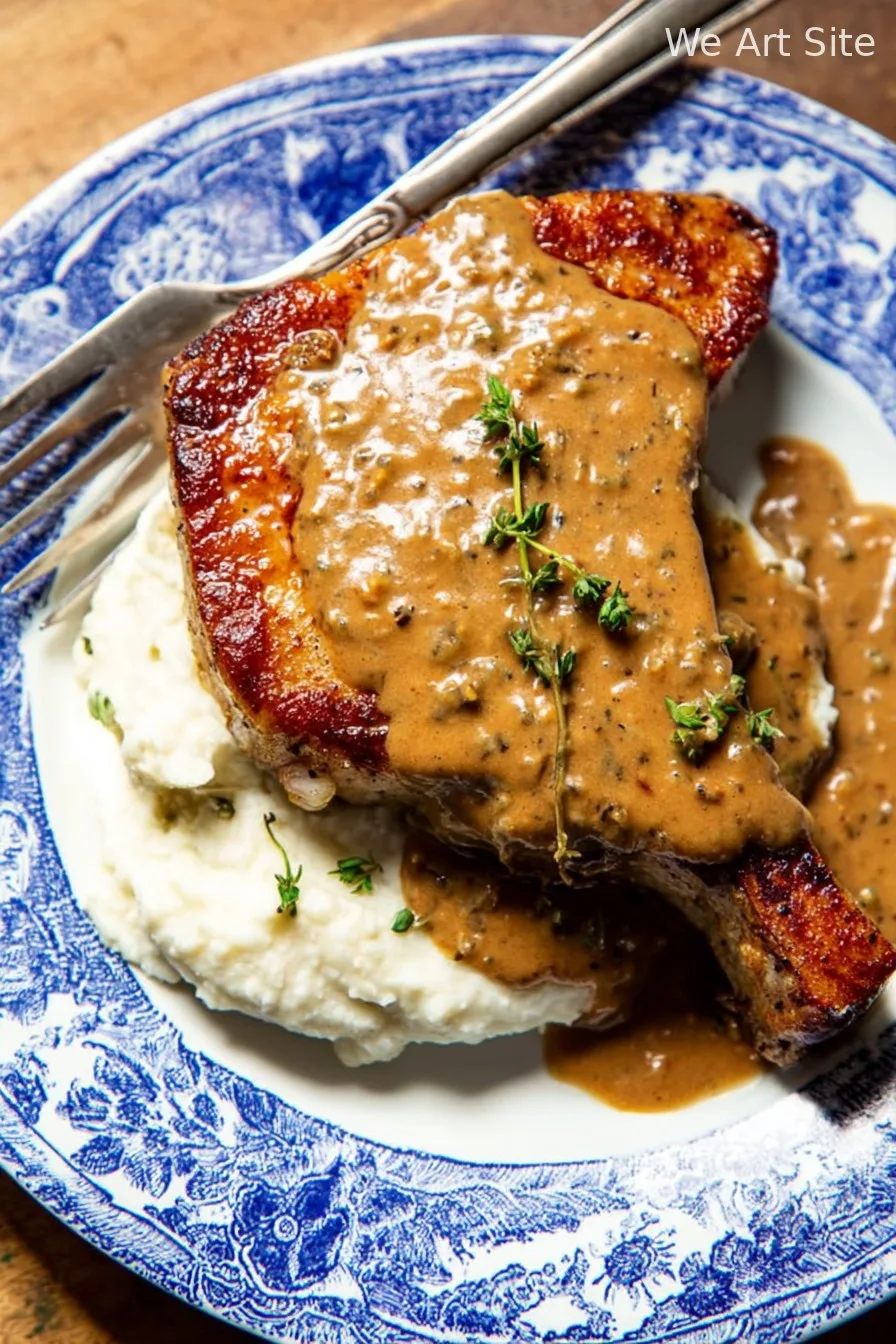 Southern Smothered Pork Chops
