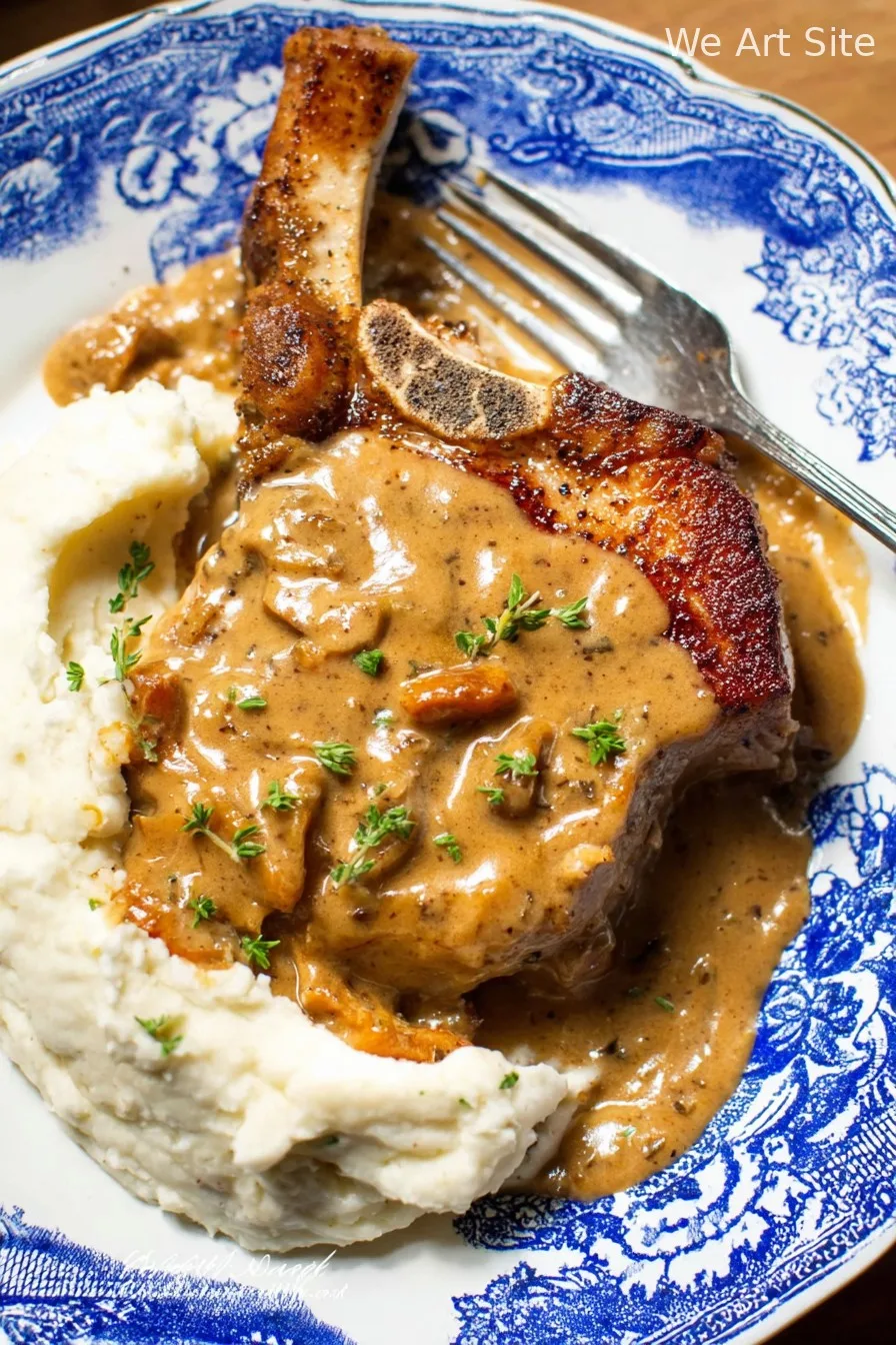 Southern Smothered Pork Chops