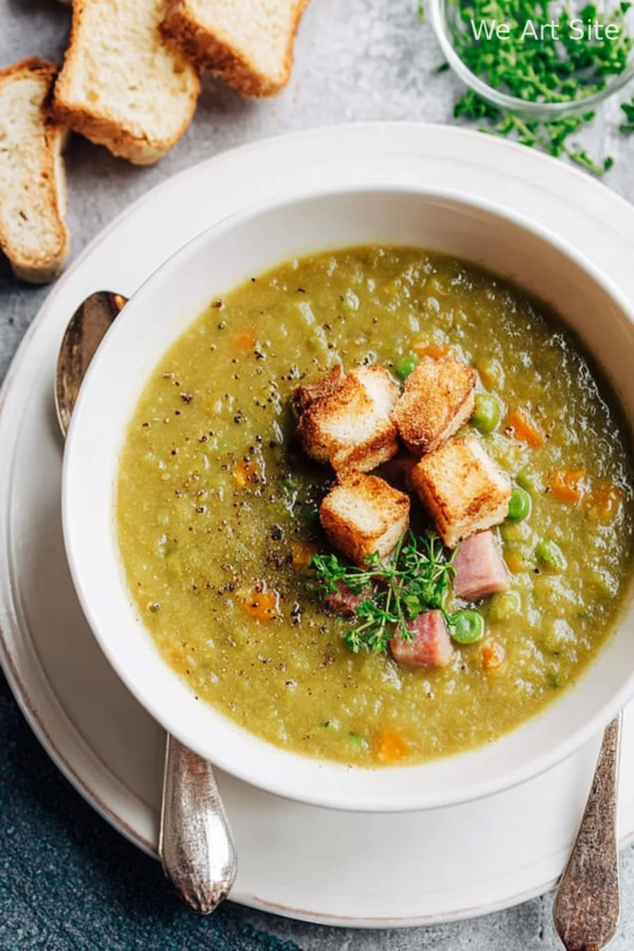 Split Pea Soup with Ham