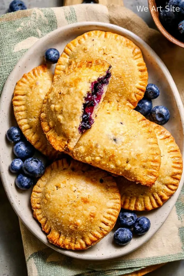 Blueberry Air Fryer Hand Pies