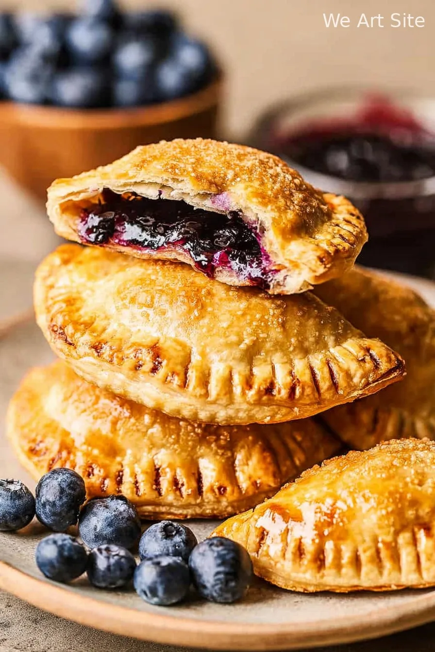 Blueberry Air Fryer Hand Pies
