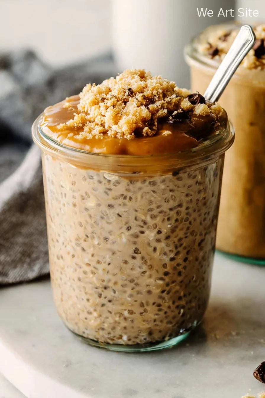 Brown Sugar Shaken Espresso Overnight Oats