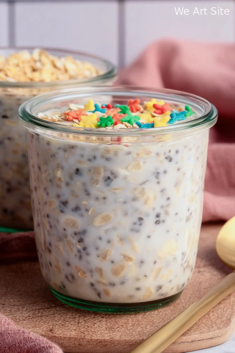 Cereal Milk Overnight Oats