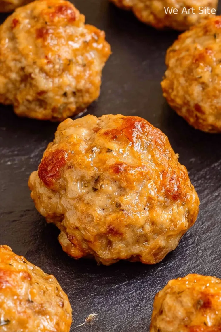 Cheesy Sausage Balls