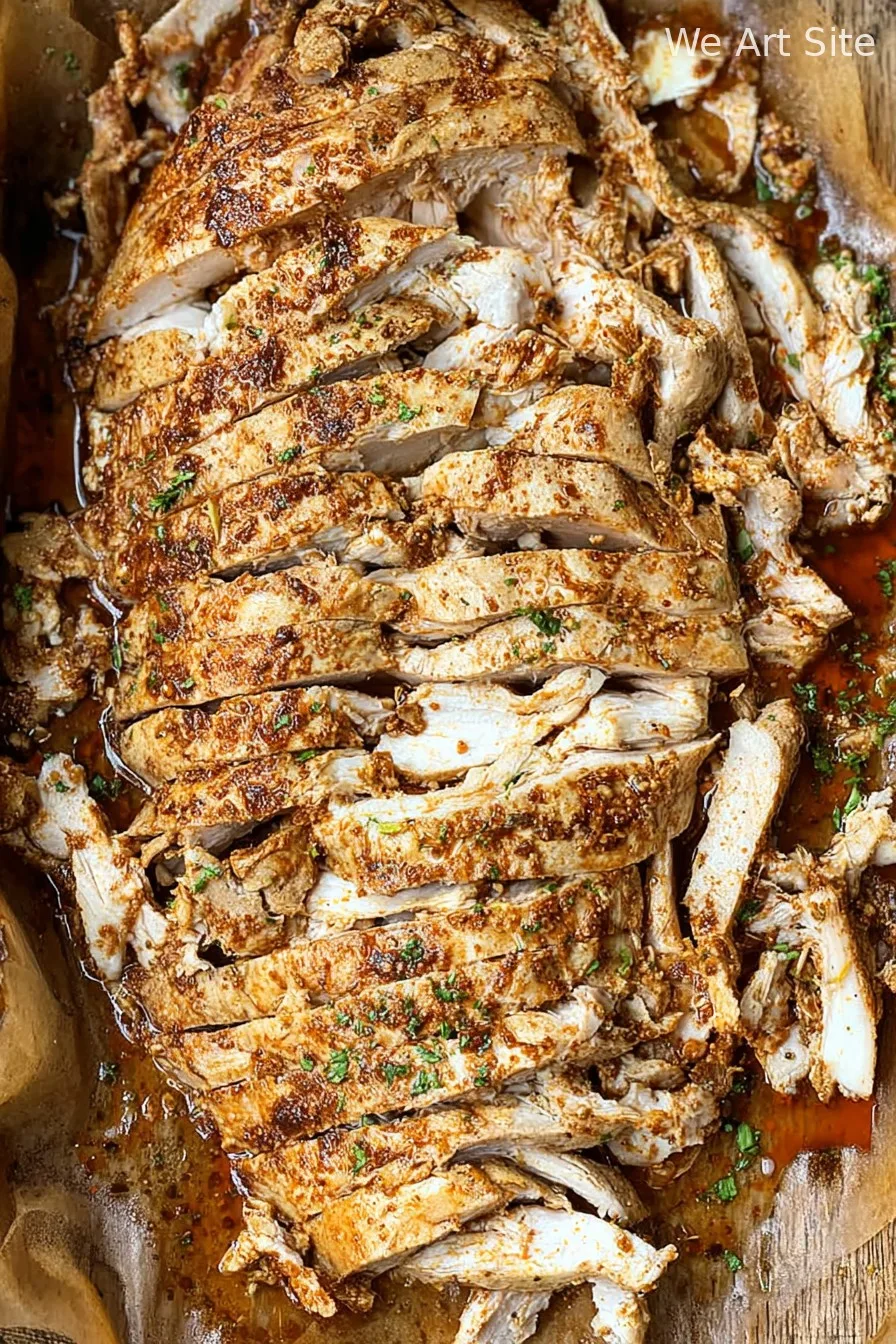 Chicken Shawarma in a Loaf Pan