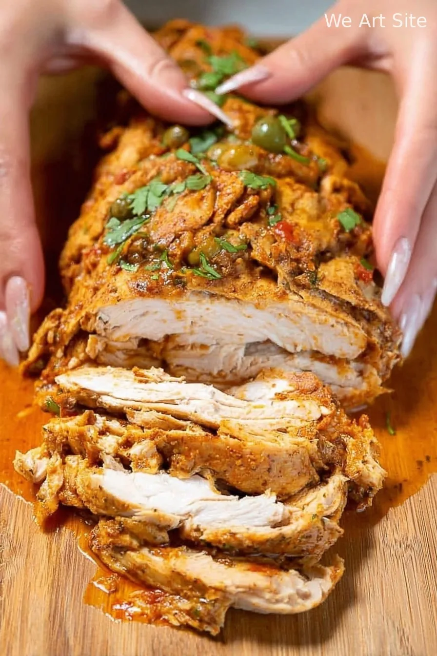 Chicken Shawarma in a Loaf Pan
