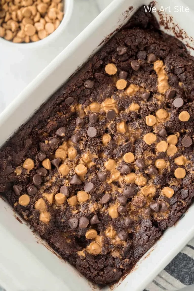Chocolate Peanut Butter Dump Cake