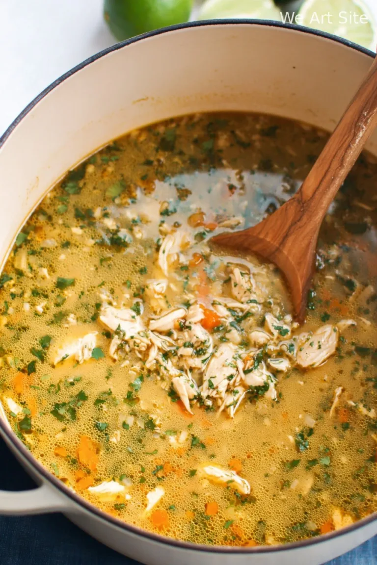 Coconut Cilantro Chicken Soup