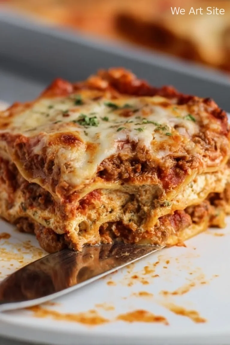 Cottage Cheese Lasagna