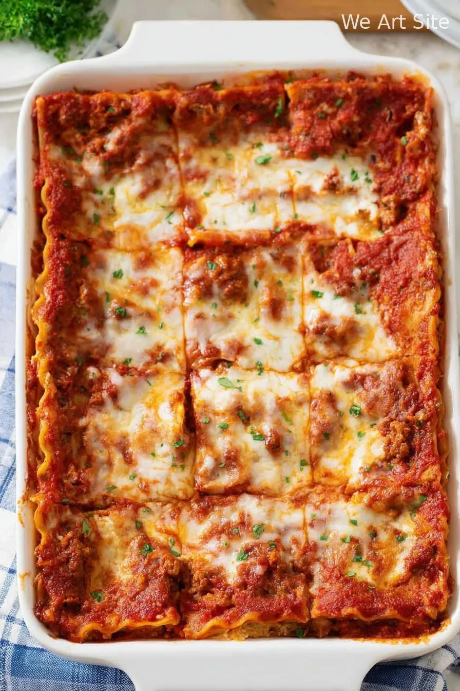 Cottage Cheese Lasagna