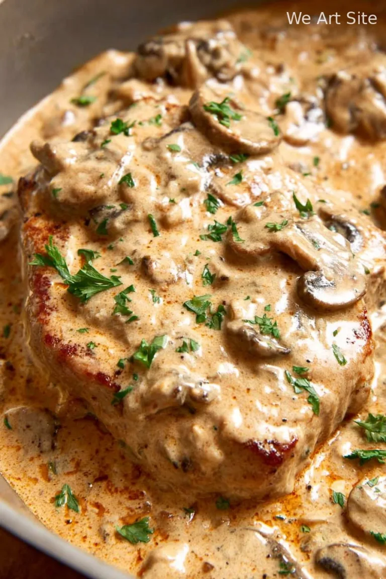 Cream of Mushroom Pork Chops