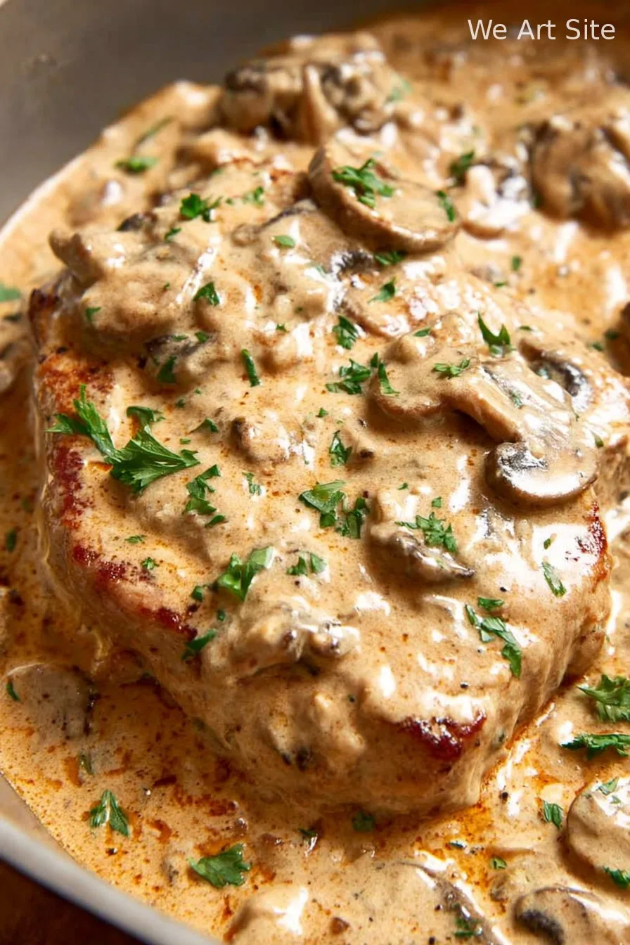 Cream of Mushroom Pork Chops