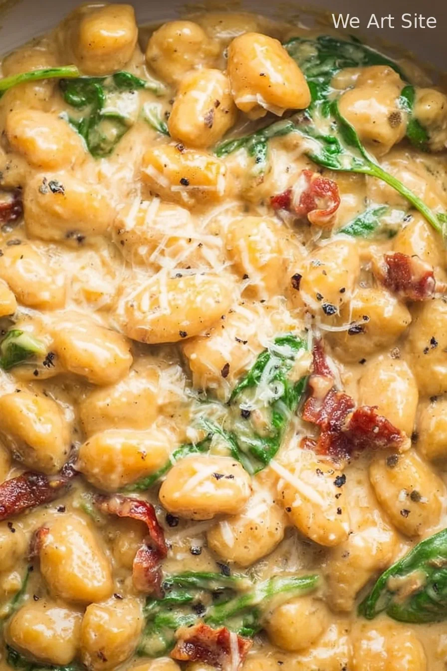 Creamy Tuscan Gnocchi