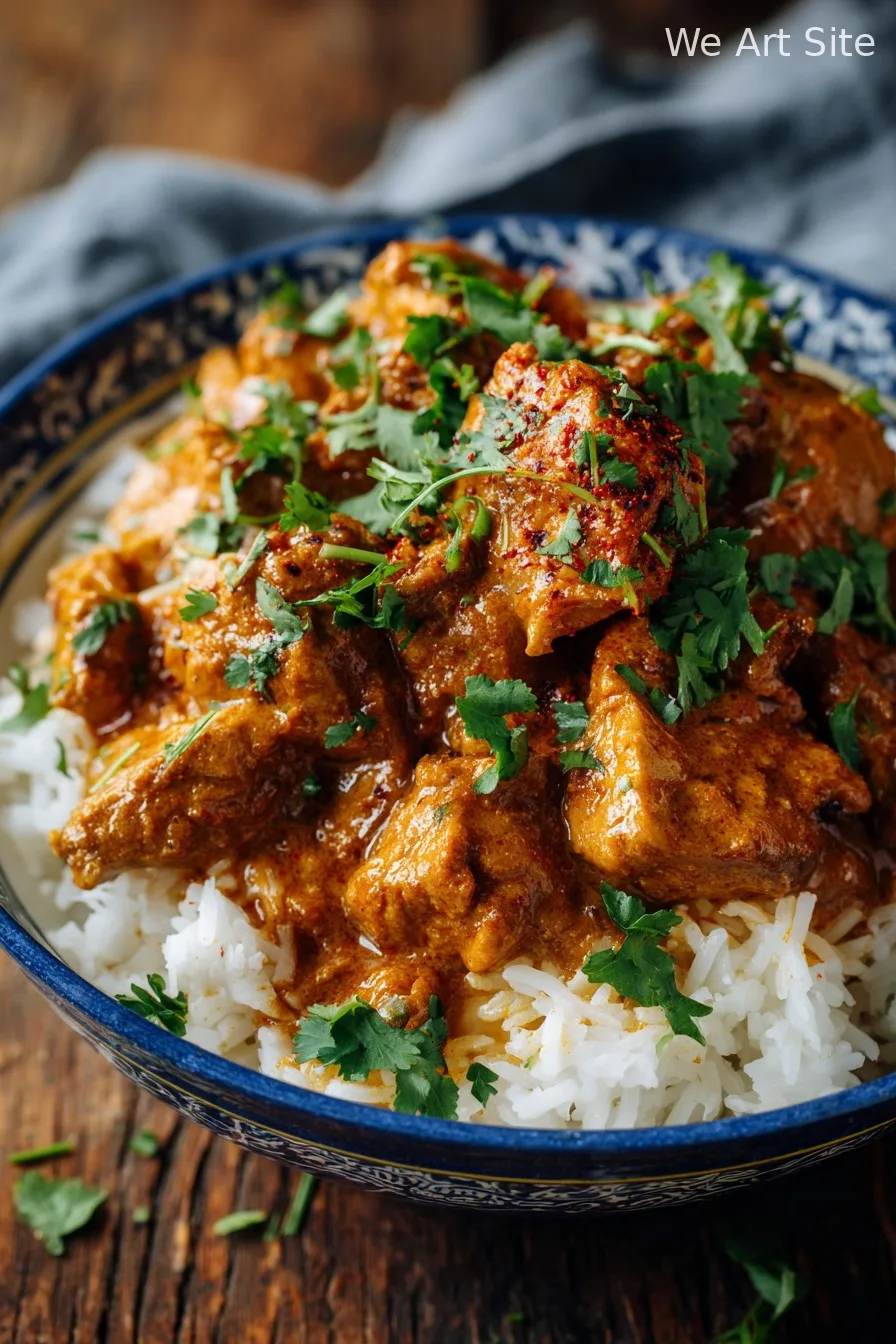 Crockpot Butter Chicken