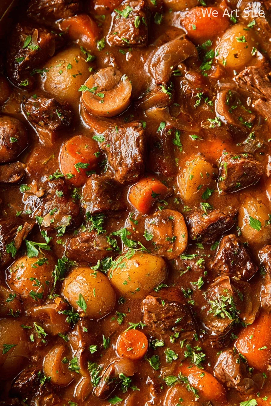 Easy Beef Bourguignon