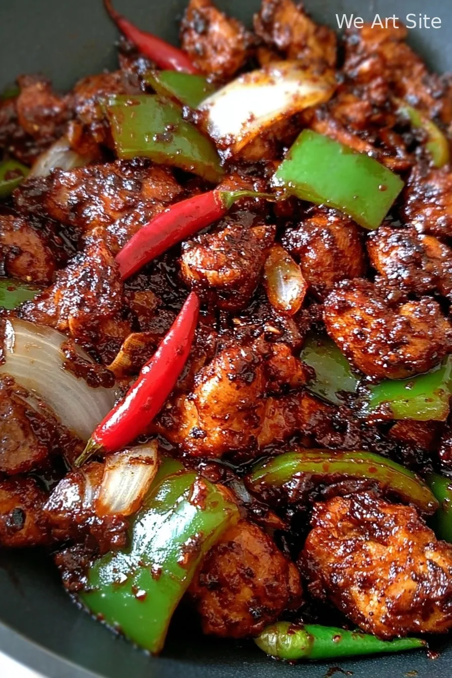 Easy Black Pepper Chicken Recipe