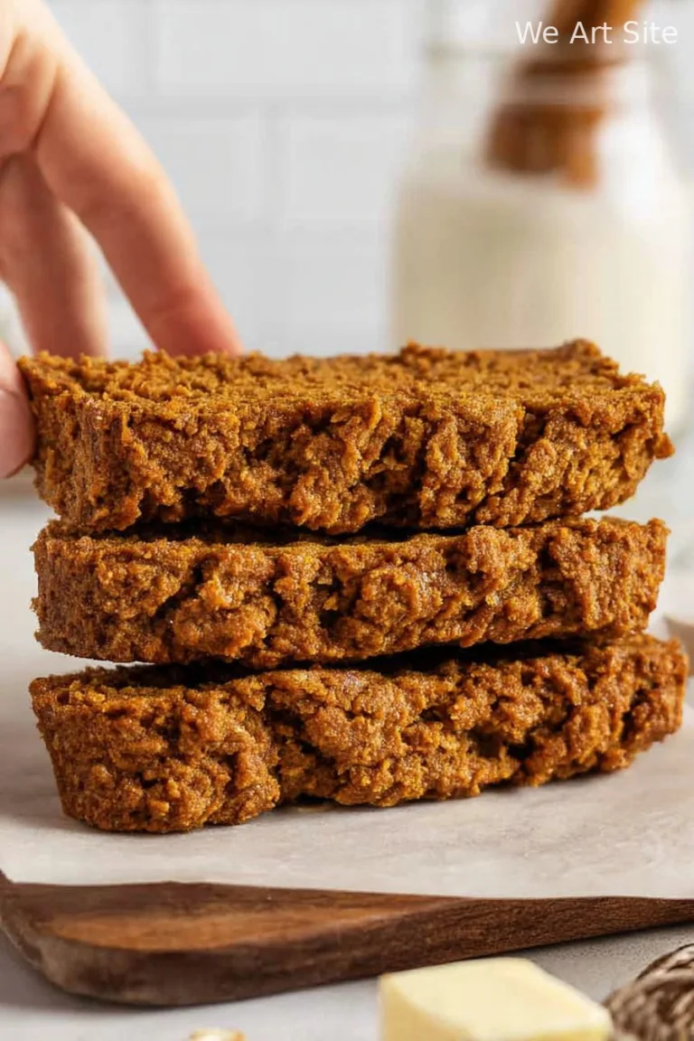 Healthy Flourless Pumpkin Bread
