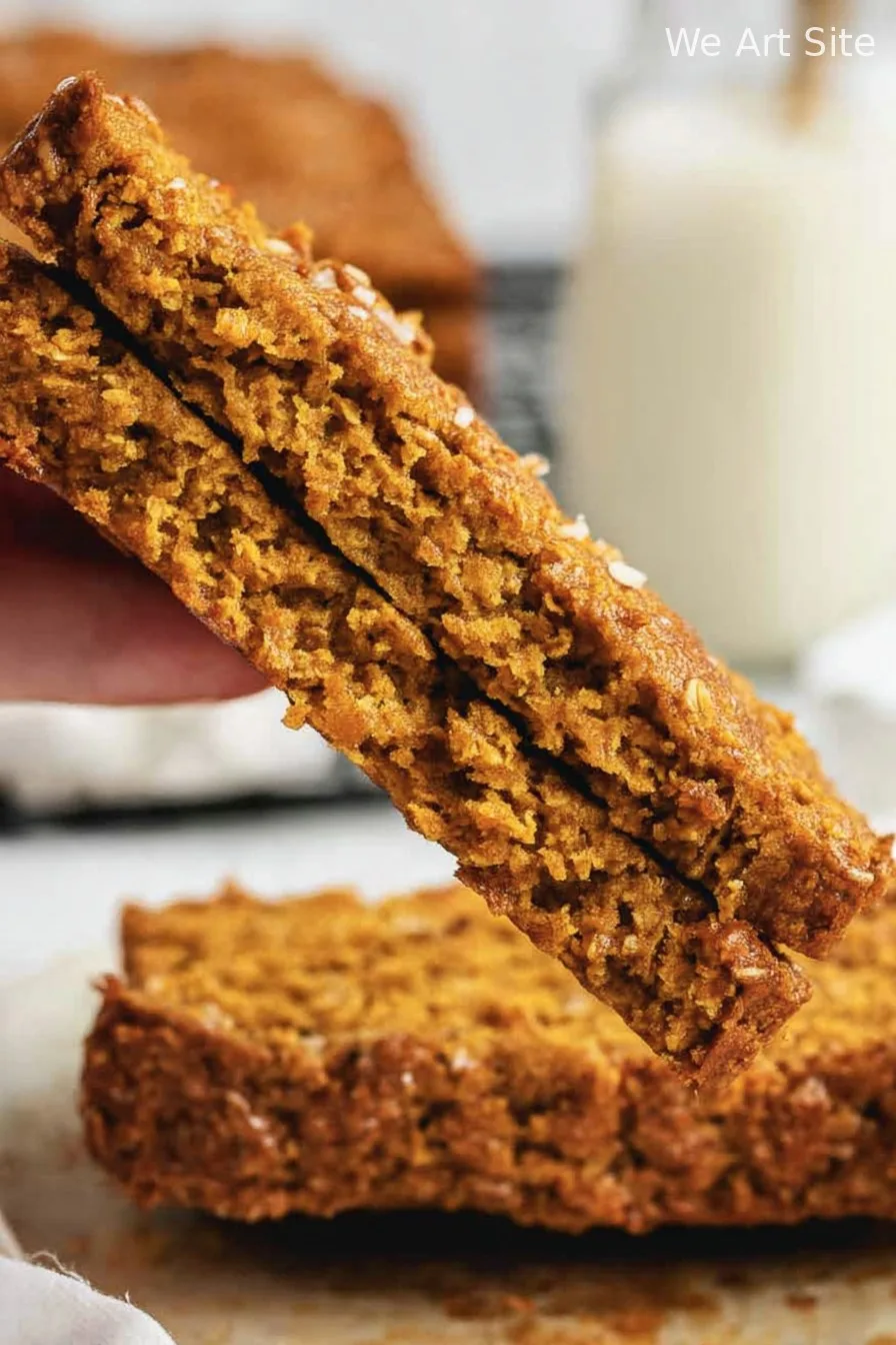 Healthy Flourless Pumpkin Bread