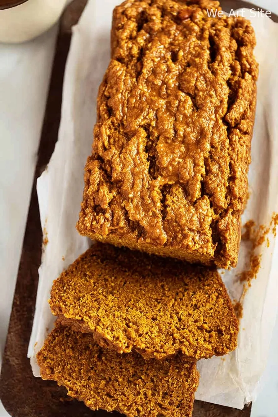 Healthy Flourless Pumpkin Bread