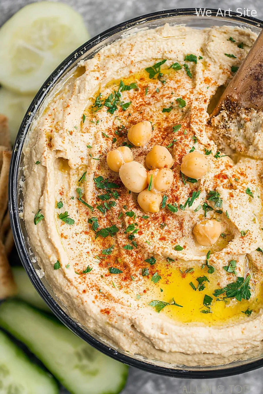 Homemade Hummus Recipe
