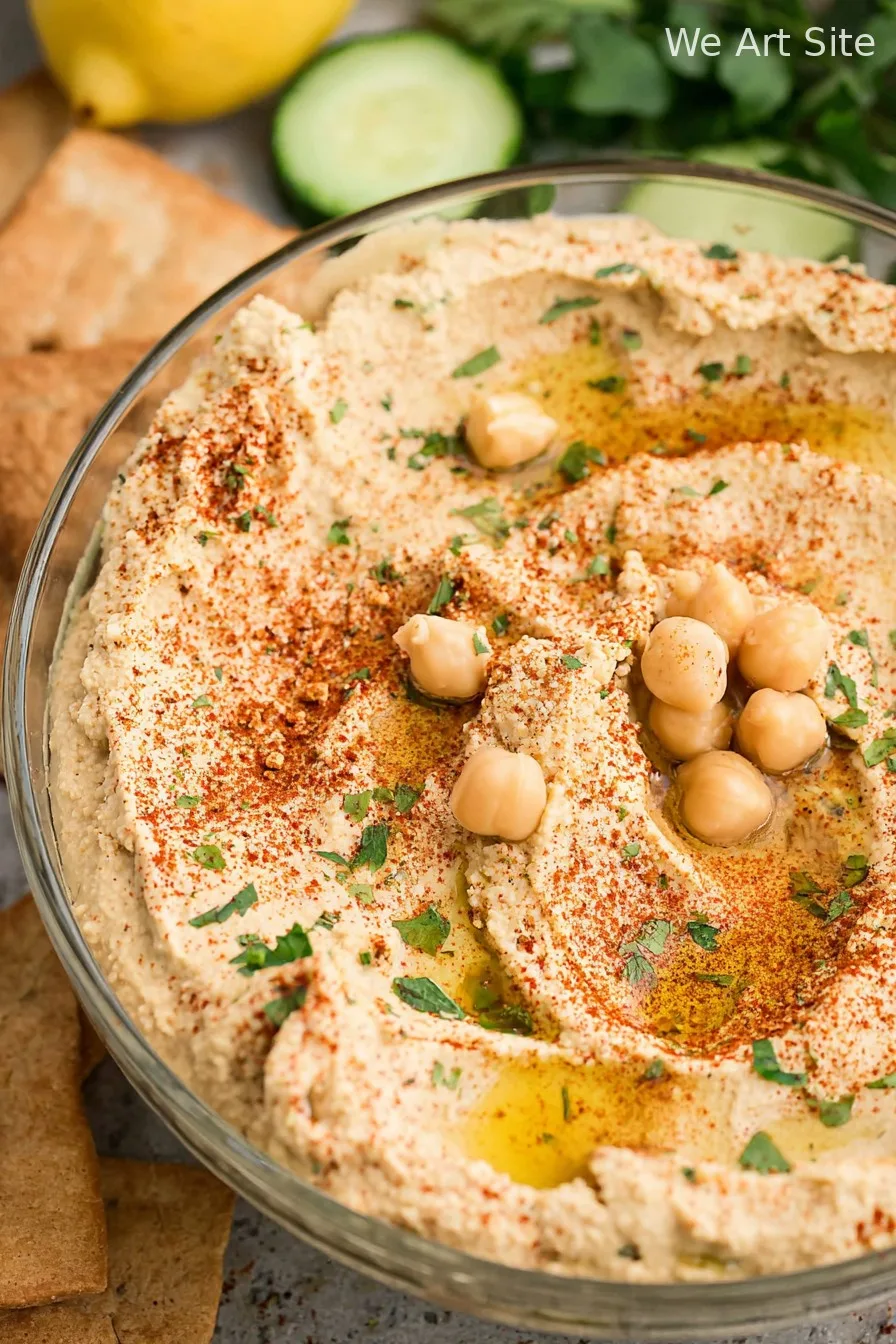 Homemade Hummus Recipe