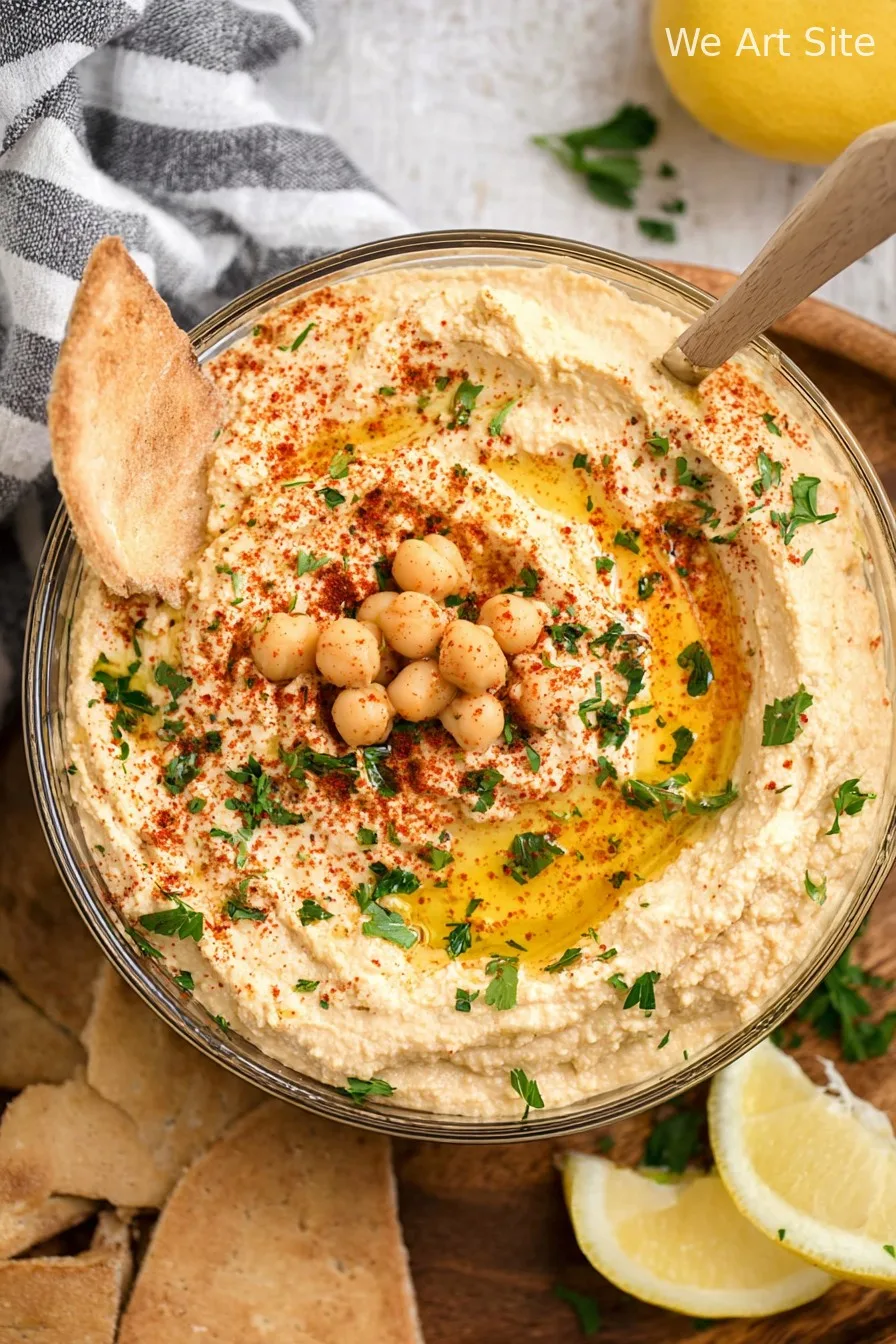 Homemade Hummus Recipe
