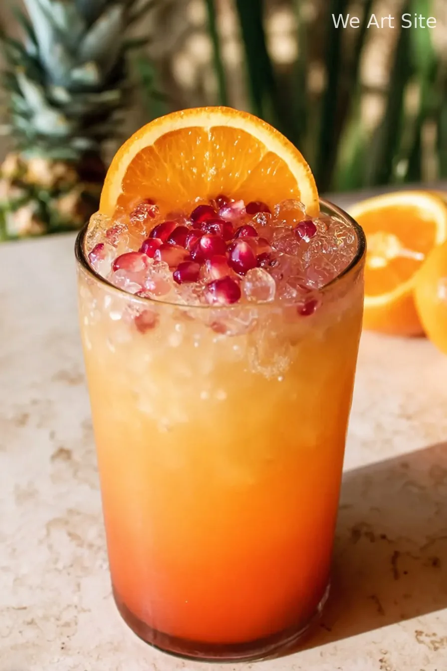 Homemade Island Electric Punch Gatorade