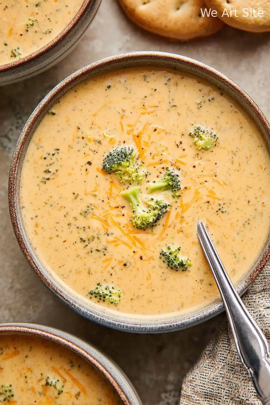 Instant Pot Broccoli Cheddar Soup