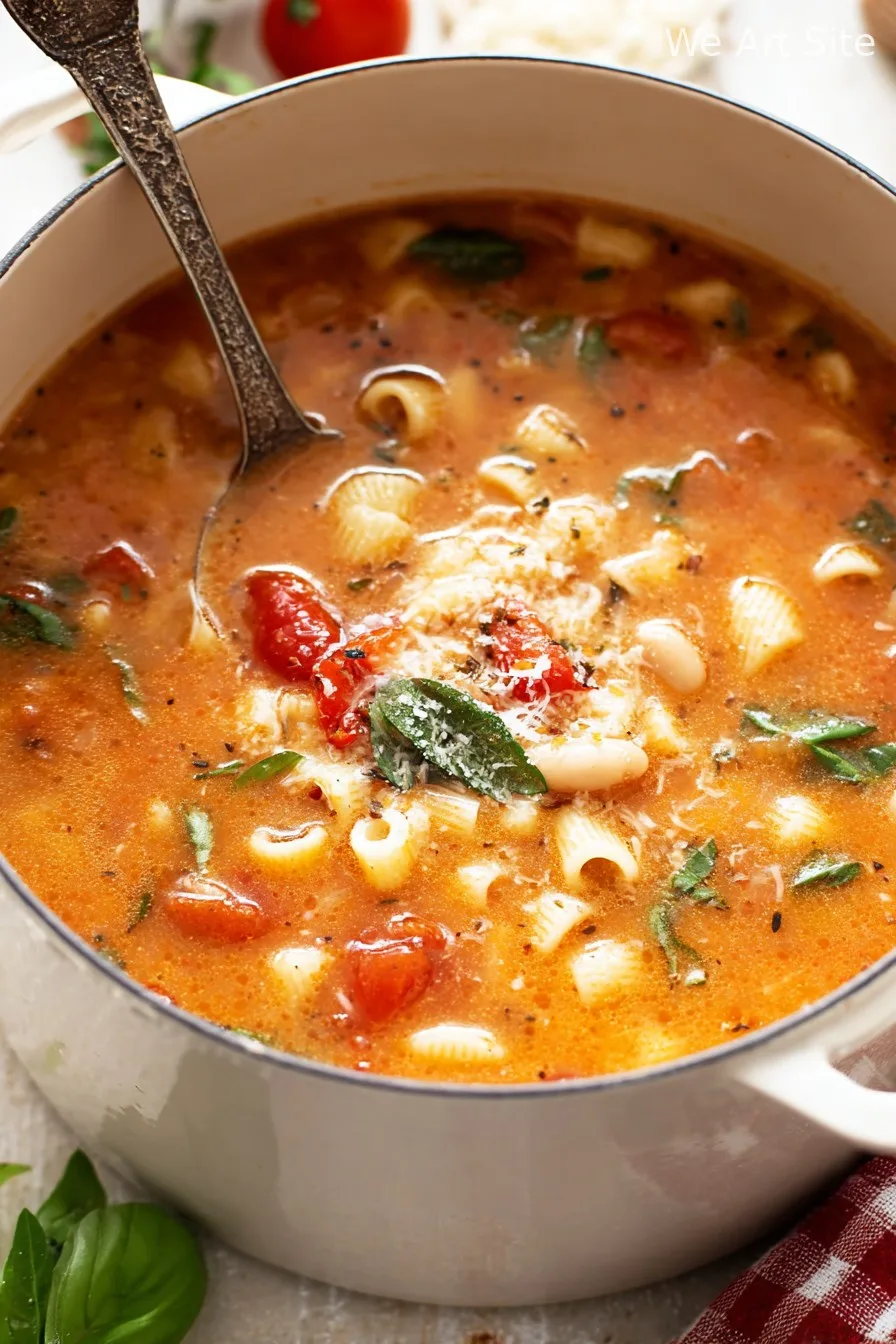 Italian Bean Soup with Pasta