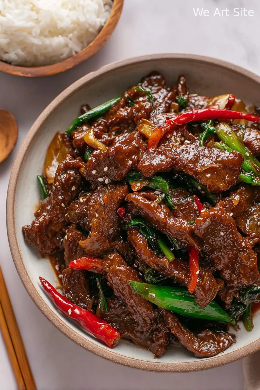 Mongolian Beef