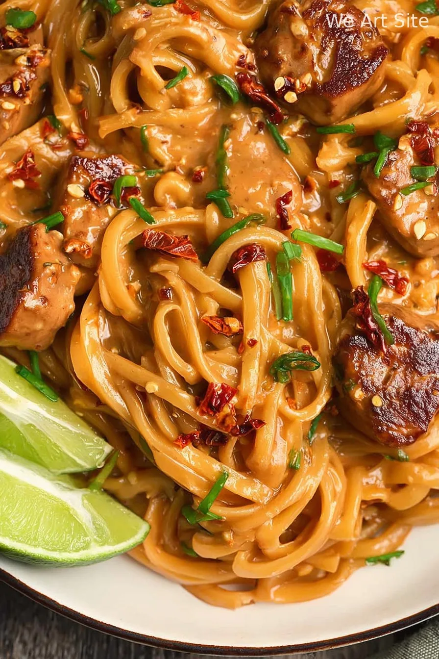 Peanut Chili Oil Noodles