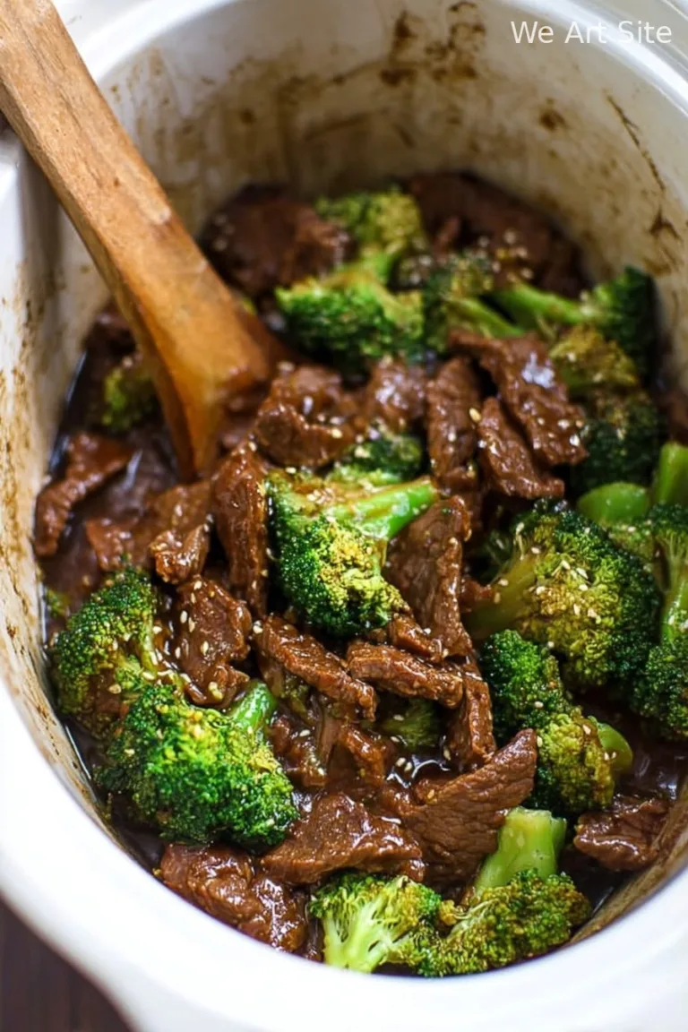 Slow Cooker Beef and Broccoli