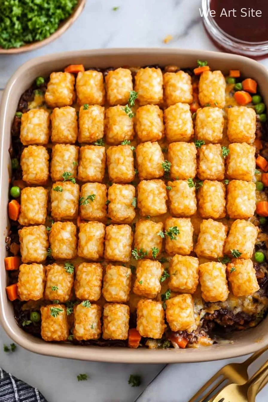Tater Tot Shepherd’s Pie