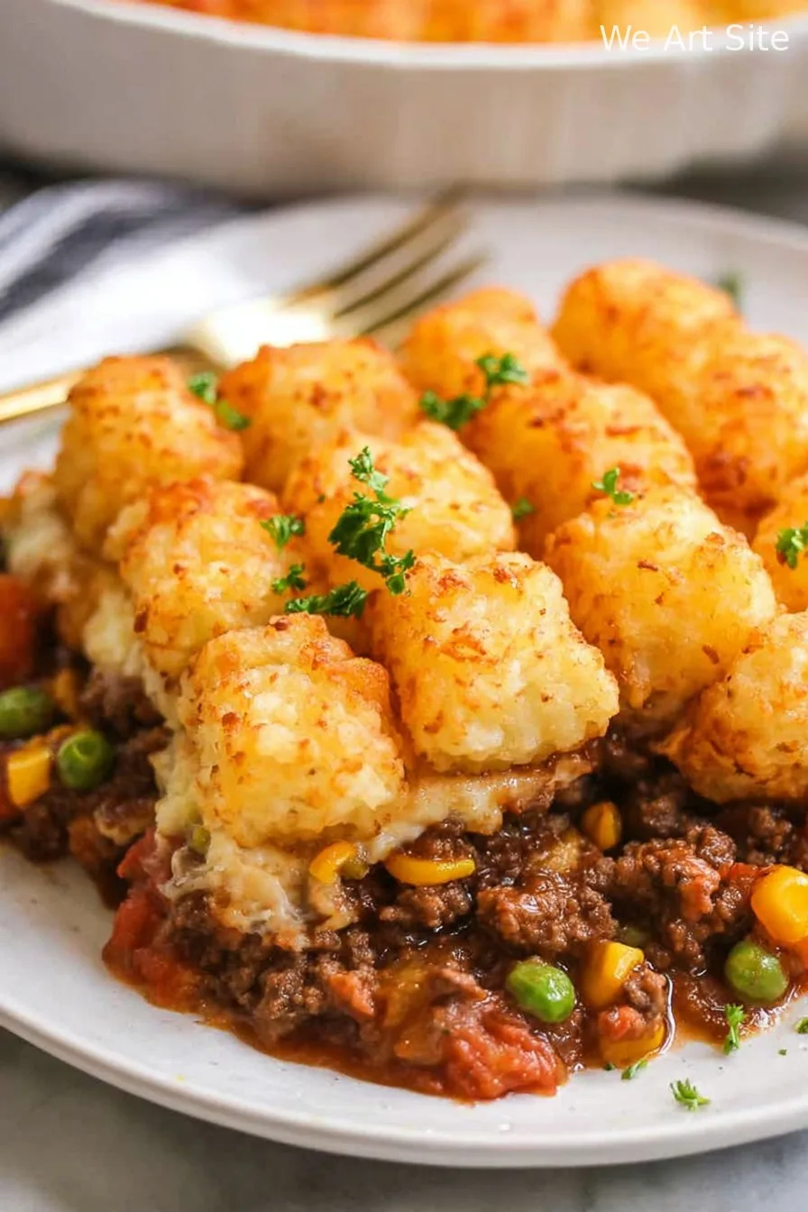 Tater Tot Shepherd’s Pie