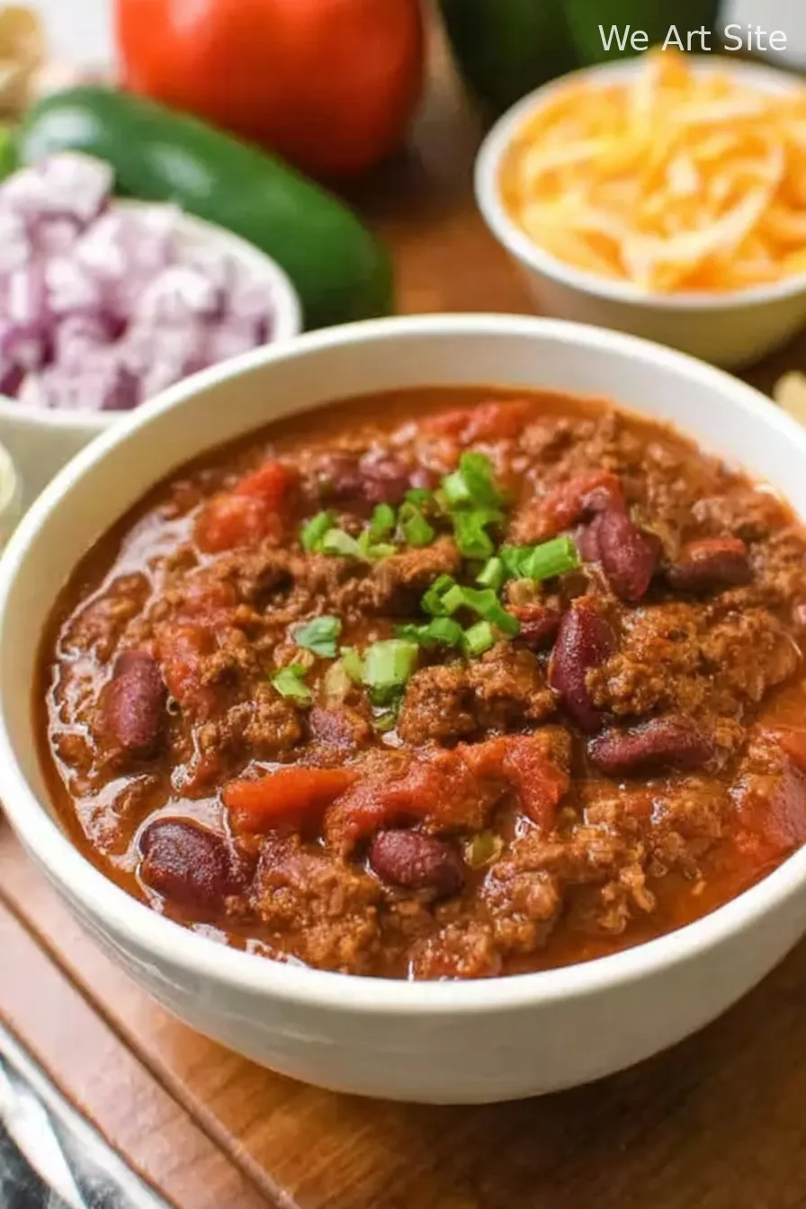 The Best Crockpot Chili